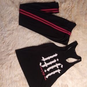 Work out set. Leggings and Tank